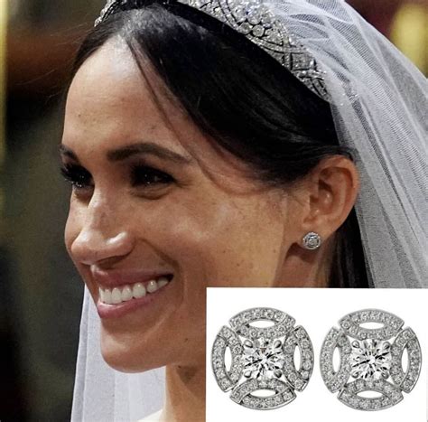 meghan markle diamond earrings.